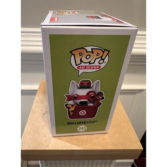 Funko POP! Ad Icons BULLSEYE In Ninja Mask with Raph #243 Target Ex - Picture 2 of 7